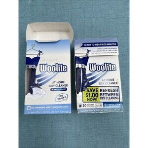 Woolite At Home Dry Cleaner 20 min 11 Cloths Fresh Scent Discontinued Open Box